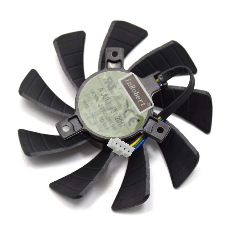 inRobert T129215SH 0.3AMP Video Card Fan Replacement for ZOTAC GTX 1060 Mini Graphic Card - Image 5